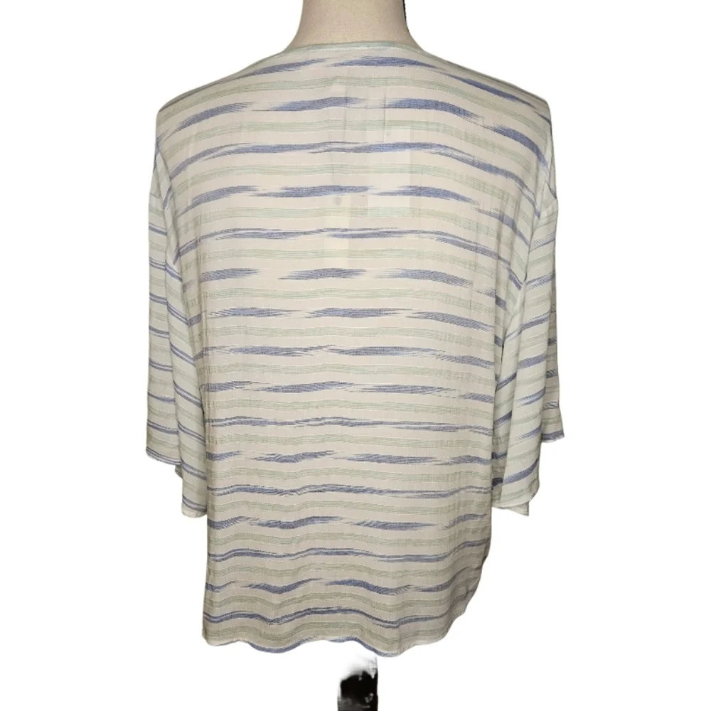 NWT - Cupio Striped Blouse - Picture 7 of 11